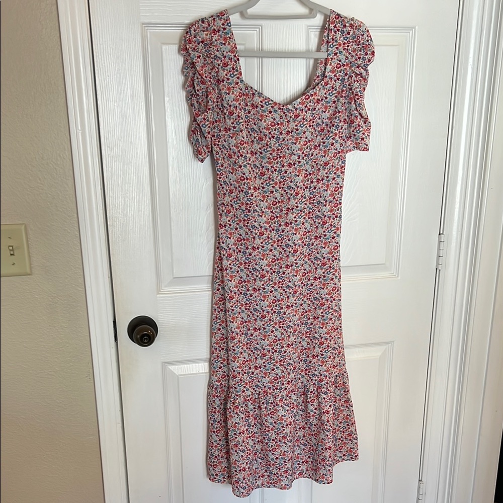 Floral Print Women's Dress